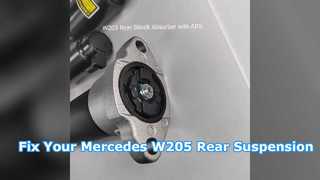 Wymiana tylnego amortyzatora w Mercedesie W205
